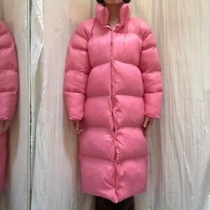 Pink Oversized Bubble Puffer Finesse Bubblegum Pink